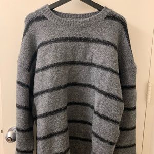 Women’s Oversized Grey Sweater